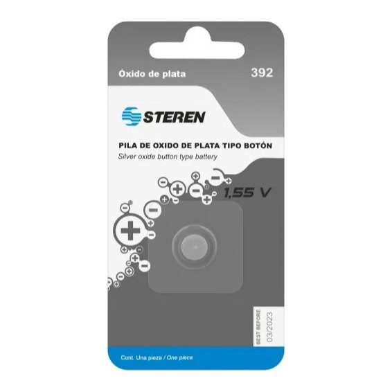 Pila Tipo Boton LR41 392 Steren