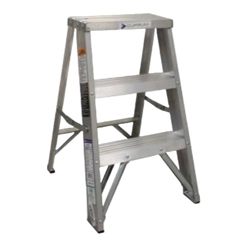 Escalera Aluminio Tijera 66 cms Cuprum