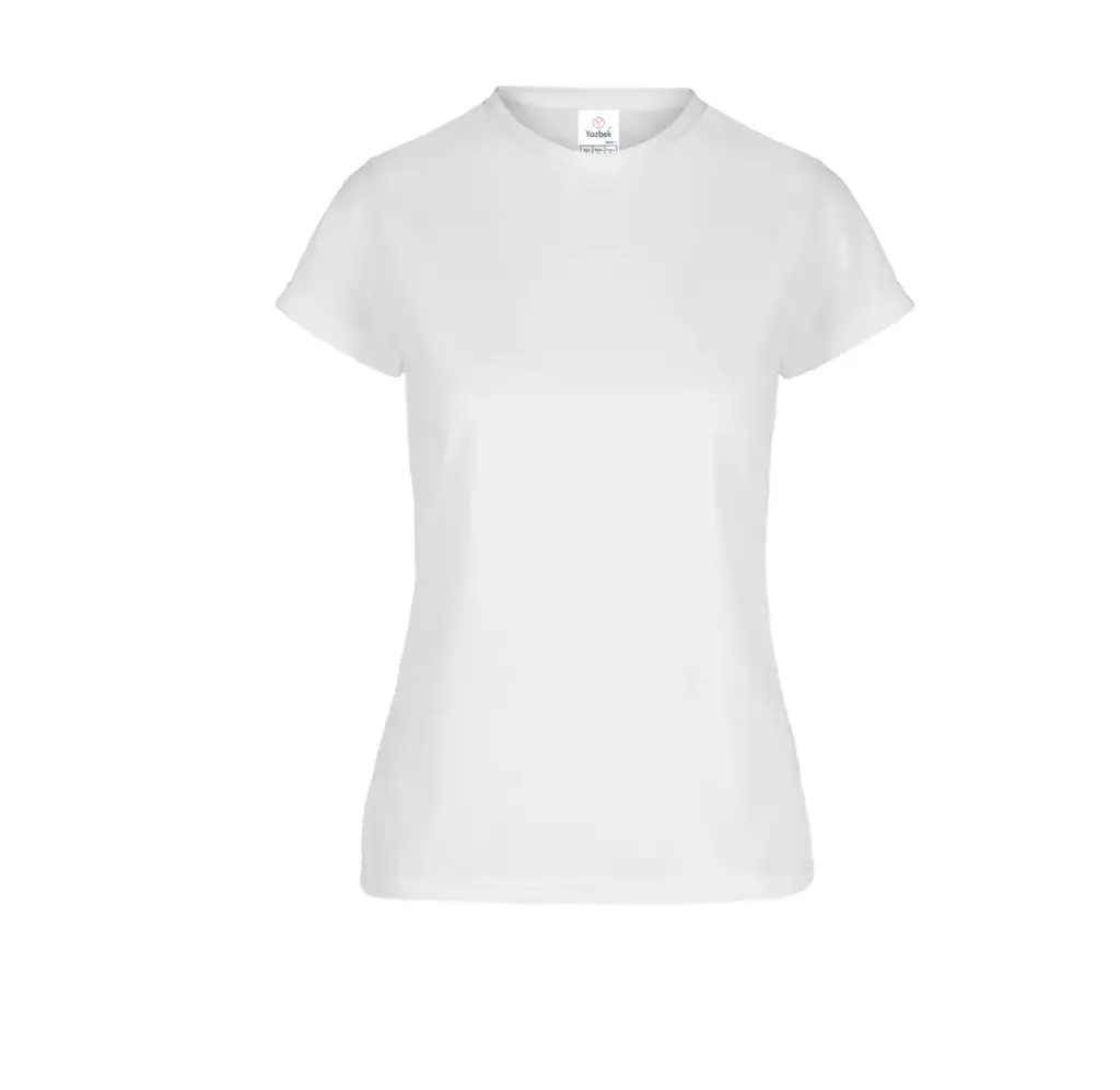 Playera Dama Cuello Redondo Manga Corta 100% Poliester Yazbek