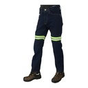 Pantalon Mezclilla C/ Reflejante Corte Vaquero Lica