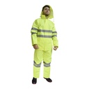 Impermeable Alta Visibilidad Chamarra C/ Capucha y Pantalon Lica