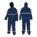 Impermeable Azul Chamarra C/ Capucha y Pantalon Lica