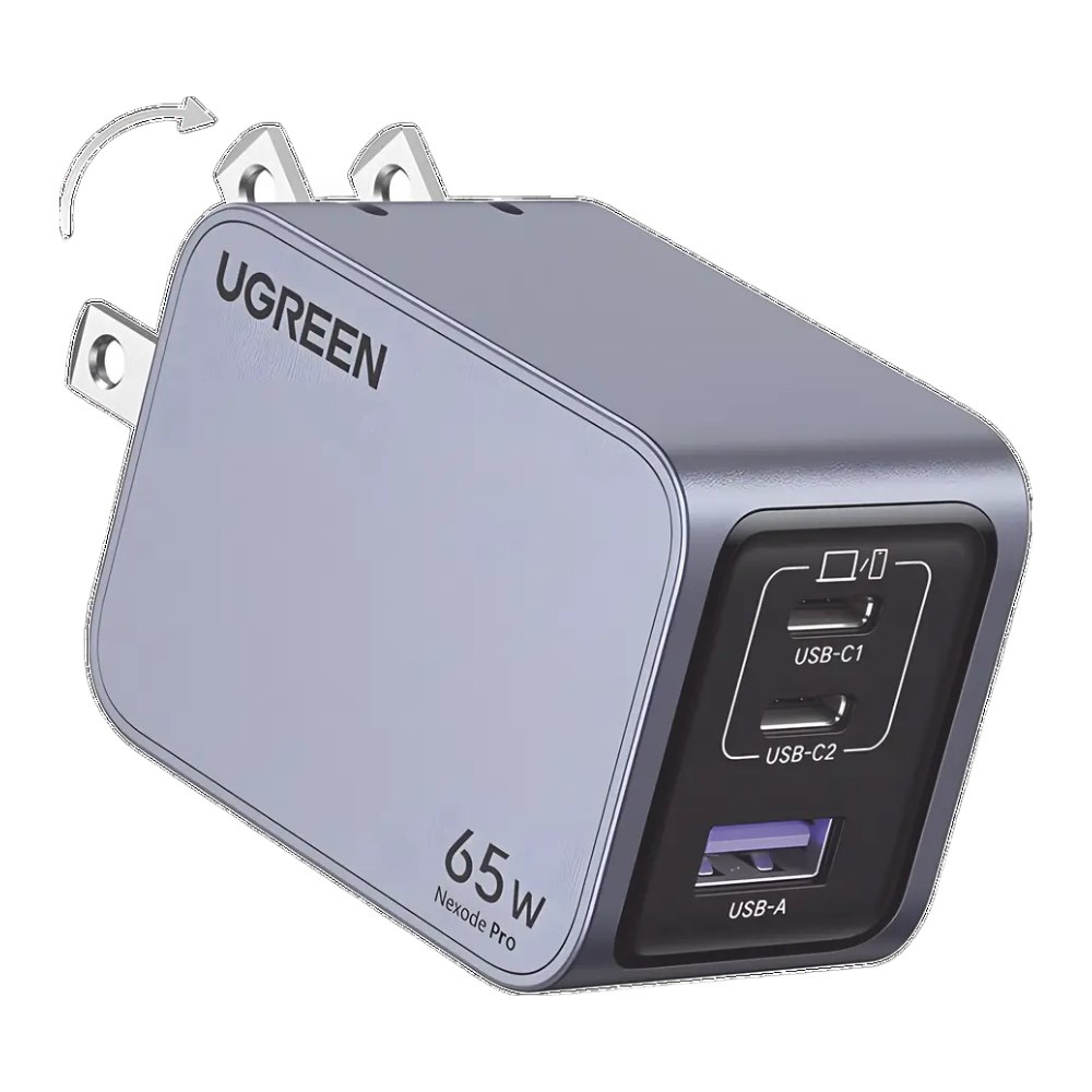Cargador 65W Nexode Pro C/ 3 Puertos Ugreen