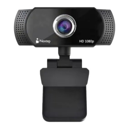 Camara Web 1080P FHD 360 Negro Nextep