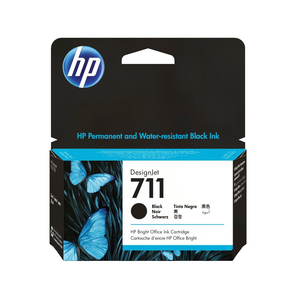 Cartucho HP 711 Negro