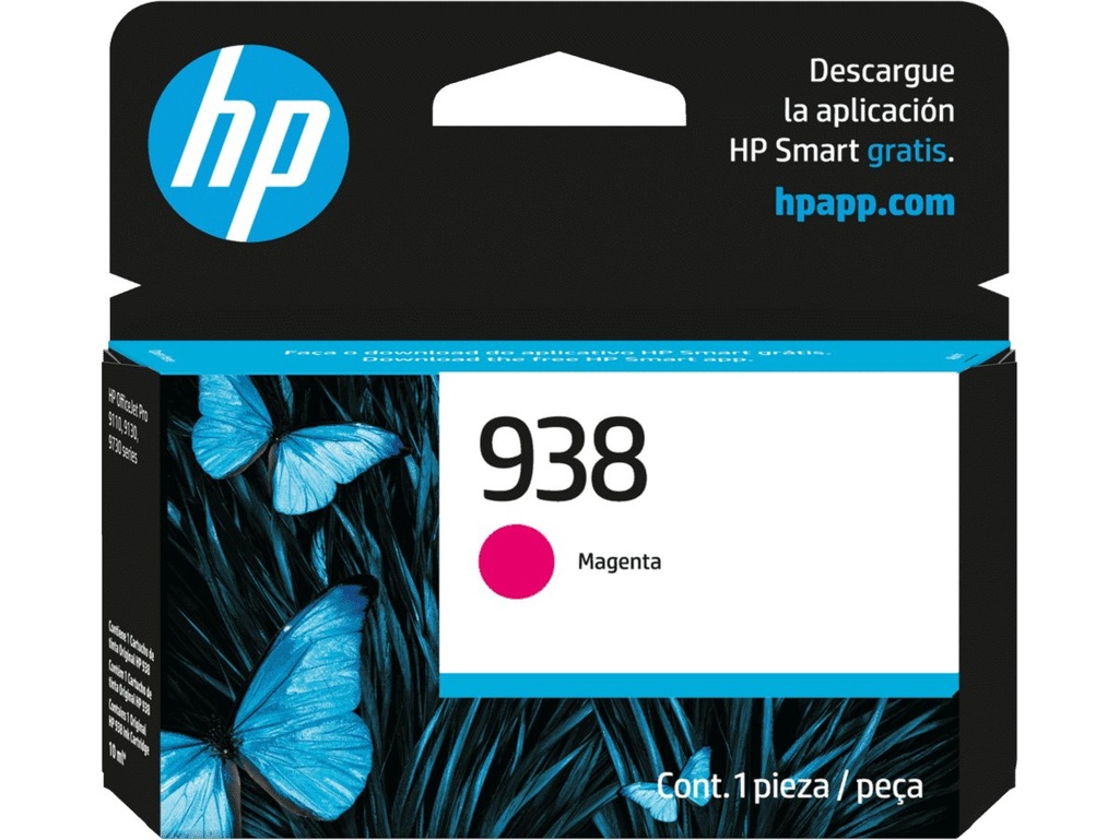 Cartucho HP 938 Magenta