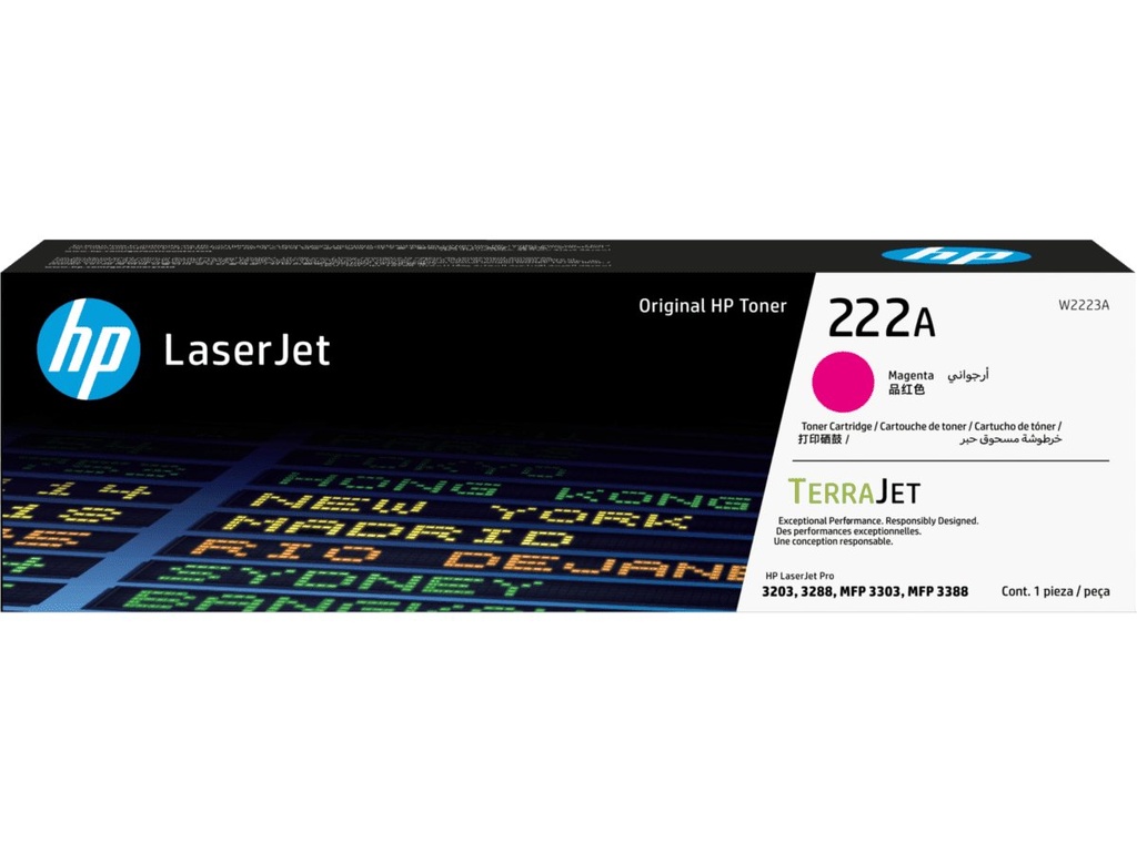 Toner HP 222A Magenta