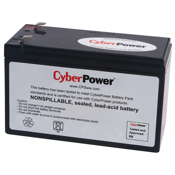 Bateria Reemplazo Cyberpower RB1290 12V 9Ah