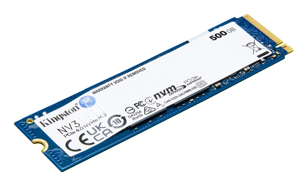 SSD Kingston SNV3S 500GB NVMe M.2 PCIe 4.0