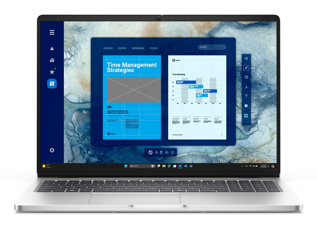 Laptop Dell Pro 16 PC16250 Core Ultra 7 255U 16GB 512GB