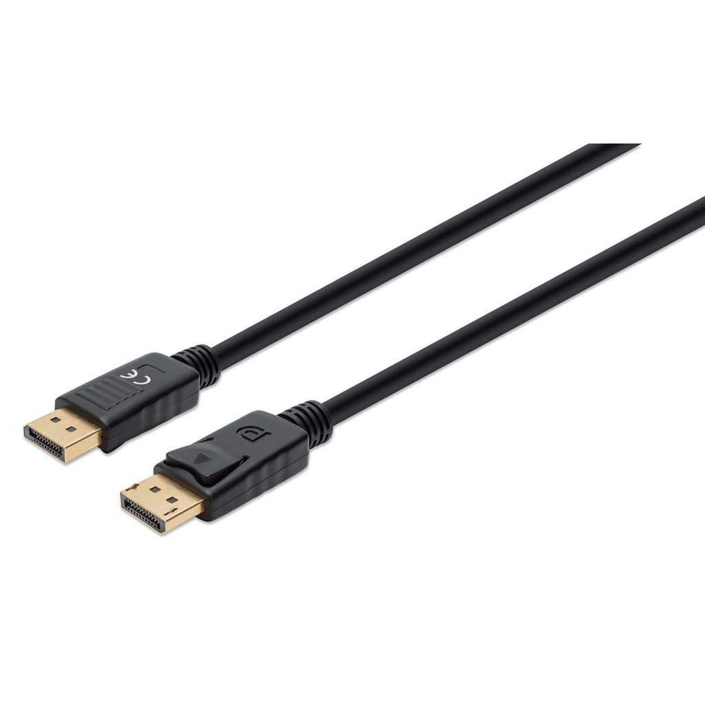 Cable Manhattan DisplayPort Macho a Macho 8K 60Hz 2m Negro