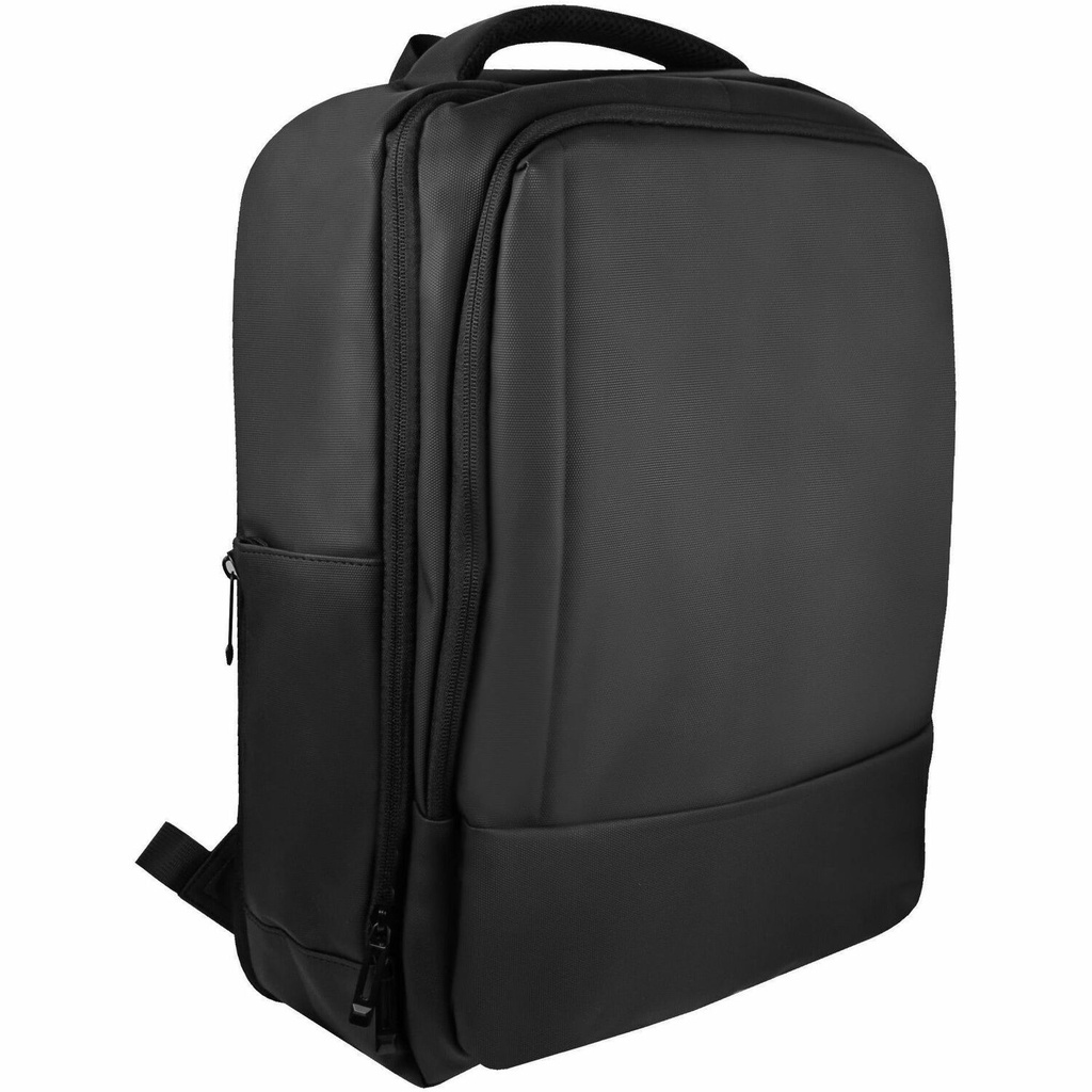 Mochila Perfect Choice Tundra Laptop Expandible Impermeable Negro
