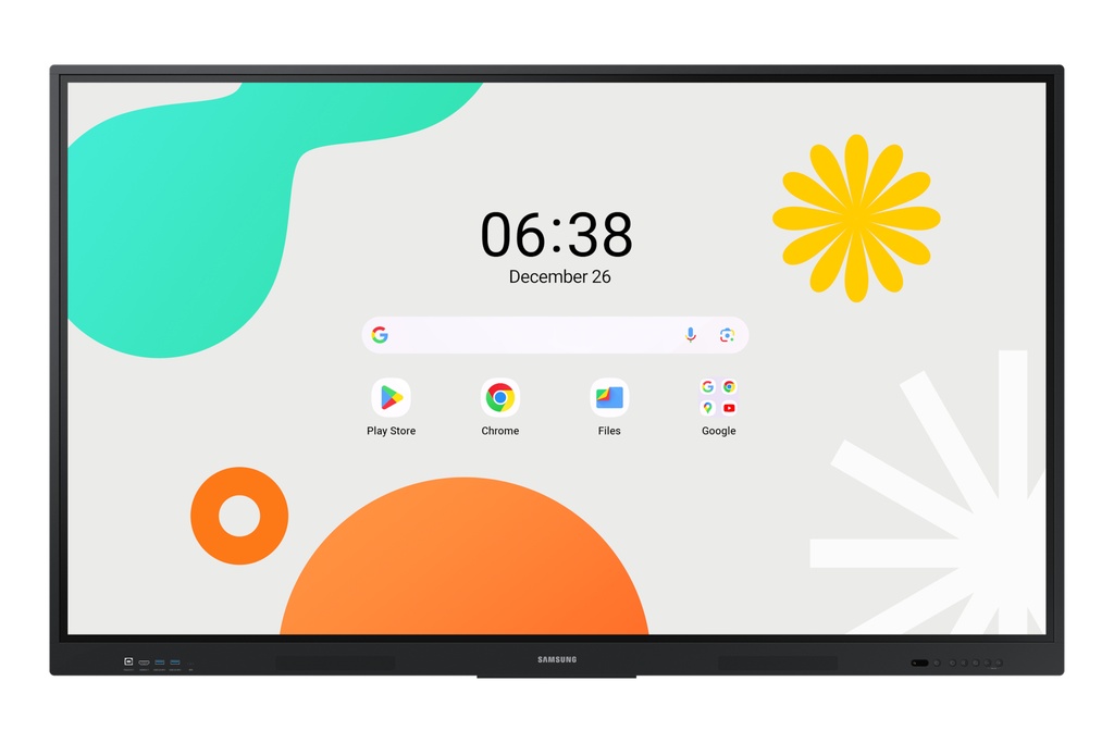 Pantalla Interactiva Samsung WAF 65 UHD Multitouch Android