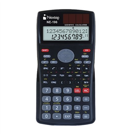 Calculadora Cientifica 10+2 Digitos Doble Linea 240 Funciones Dual Nextep