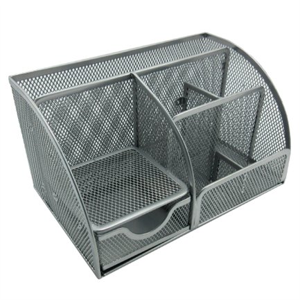 Organizador Mesh 7 Secciones Plata Nextep