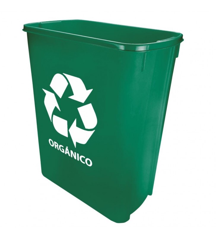Cesto Basura Rectangular 42 Lts C/ Impresion Sablon