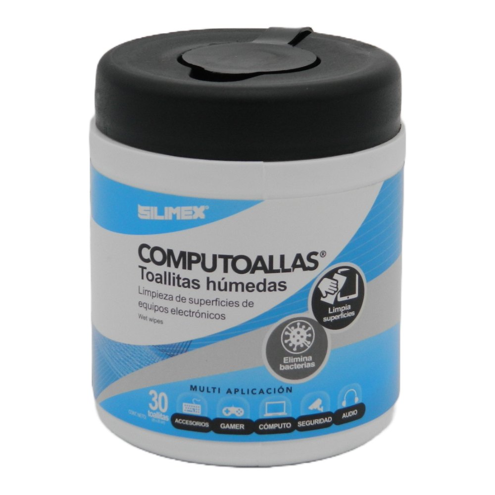 Toallas Humedas C/ 30 pzs Silimex
