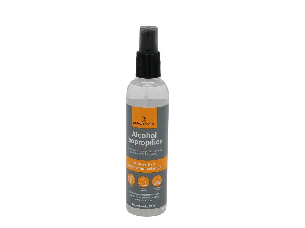 Limpiador Alcohol Isopropilico 250 ml Perfect Choice