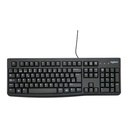 Teclado Alambrico Usb Negro K120 Logitech