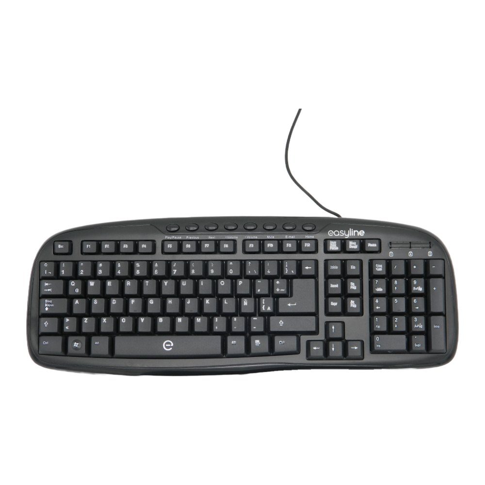 Teclado Multimedia Alambrico Usb Negro Perfect Choice