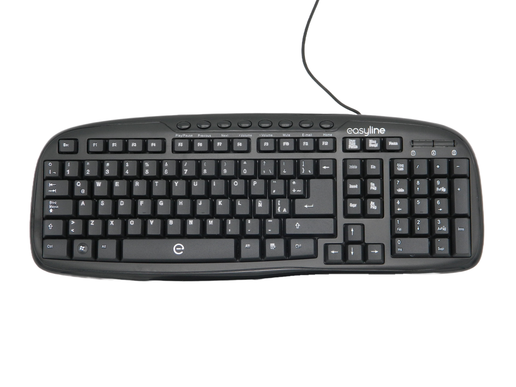 Teclado Multimedia Alambrico Usb Negro Perfect Choice