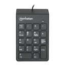 Teclado Numerico Usb Negro Manhattan