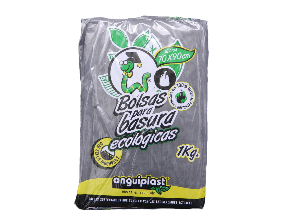 Bolsa Basura Negra 70 x 90 Kg Anguiplast