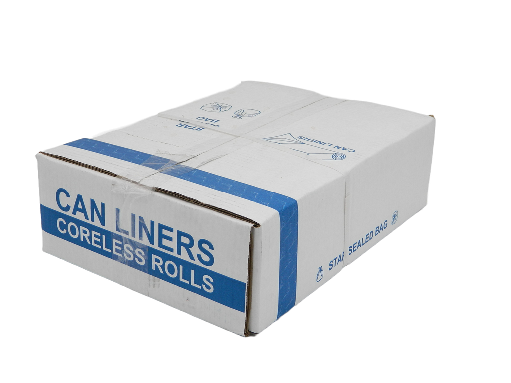 Bolsa Basura Negra Grande 40 x 48 C/ 25 pzs C/ 10 Rollos 10 Micras Can Liners
