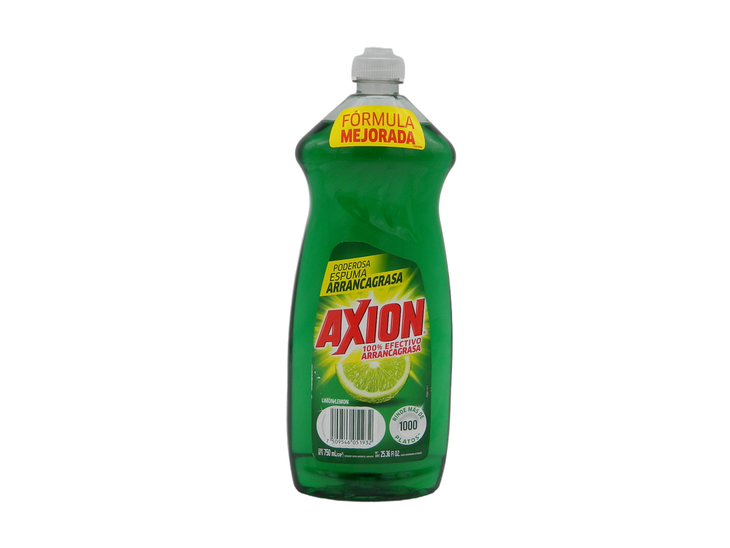 Lavatrastes Liquido Axion Limon 750 ml
