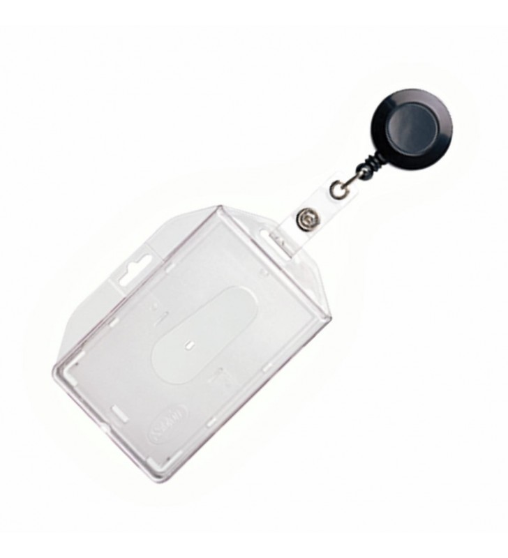 Portagafete 6 x 9 C/ Yoyo C/ 10 pzs Sablon