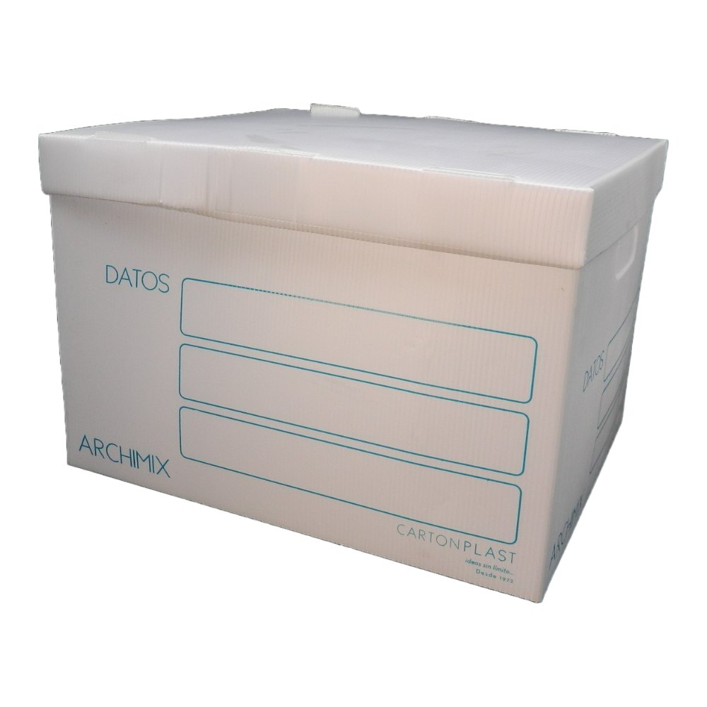 Caja Archivo Plastico T/ Oficio Carton Plast