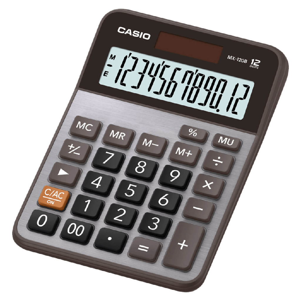 Calculadora Escritorio 12 Digitos MX120 Casio