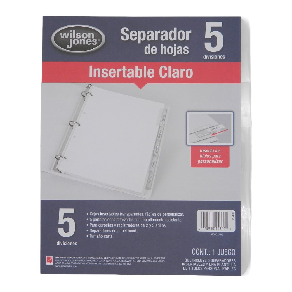 Separador IR-13 Claro Acco