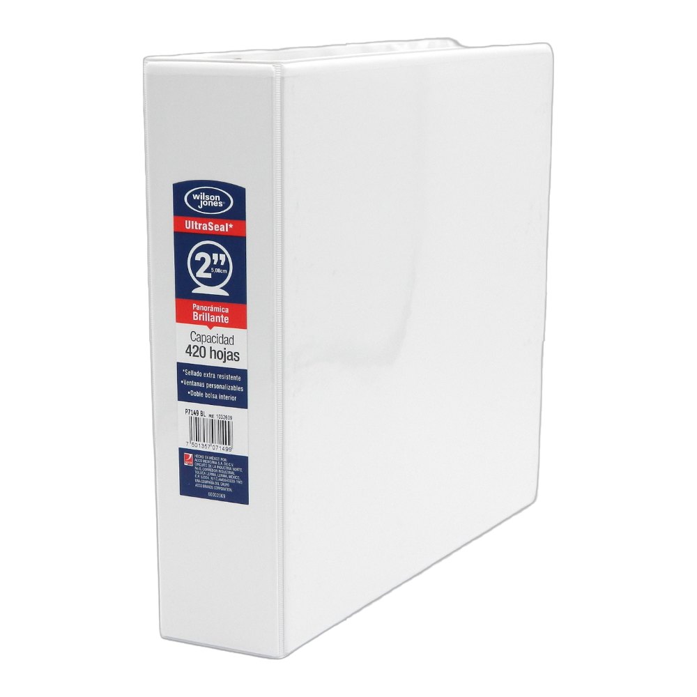 Carpeta Vinil "O" 2" Blanca Acco