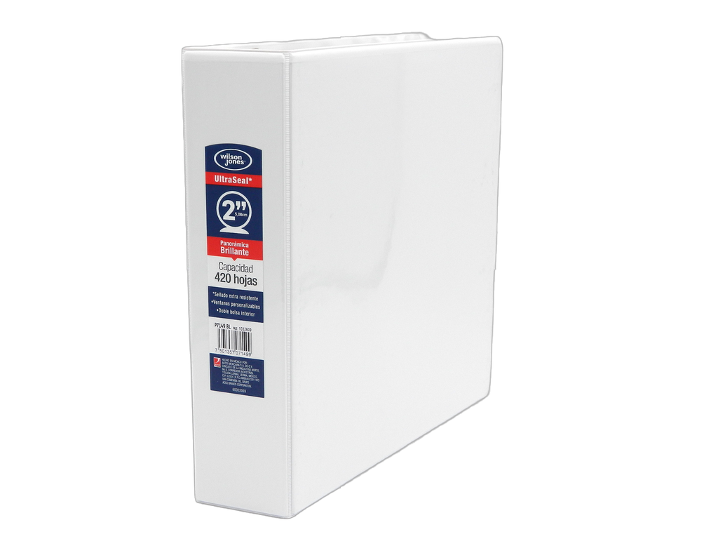 Carpeta Vinil "O" 2" Blanca Acco