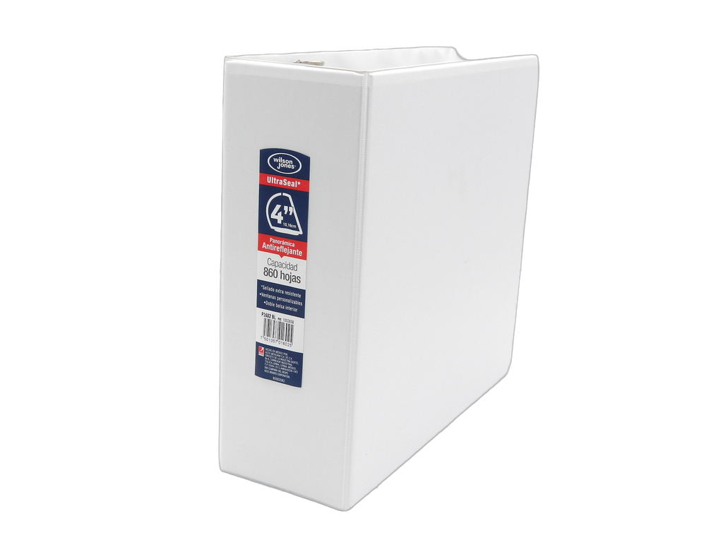 Carpeta Vinil "D" 4" Blanca Acco