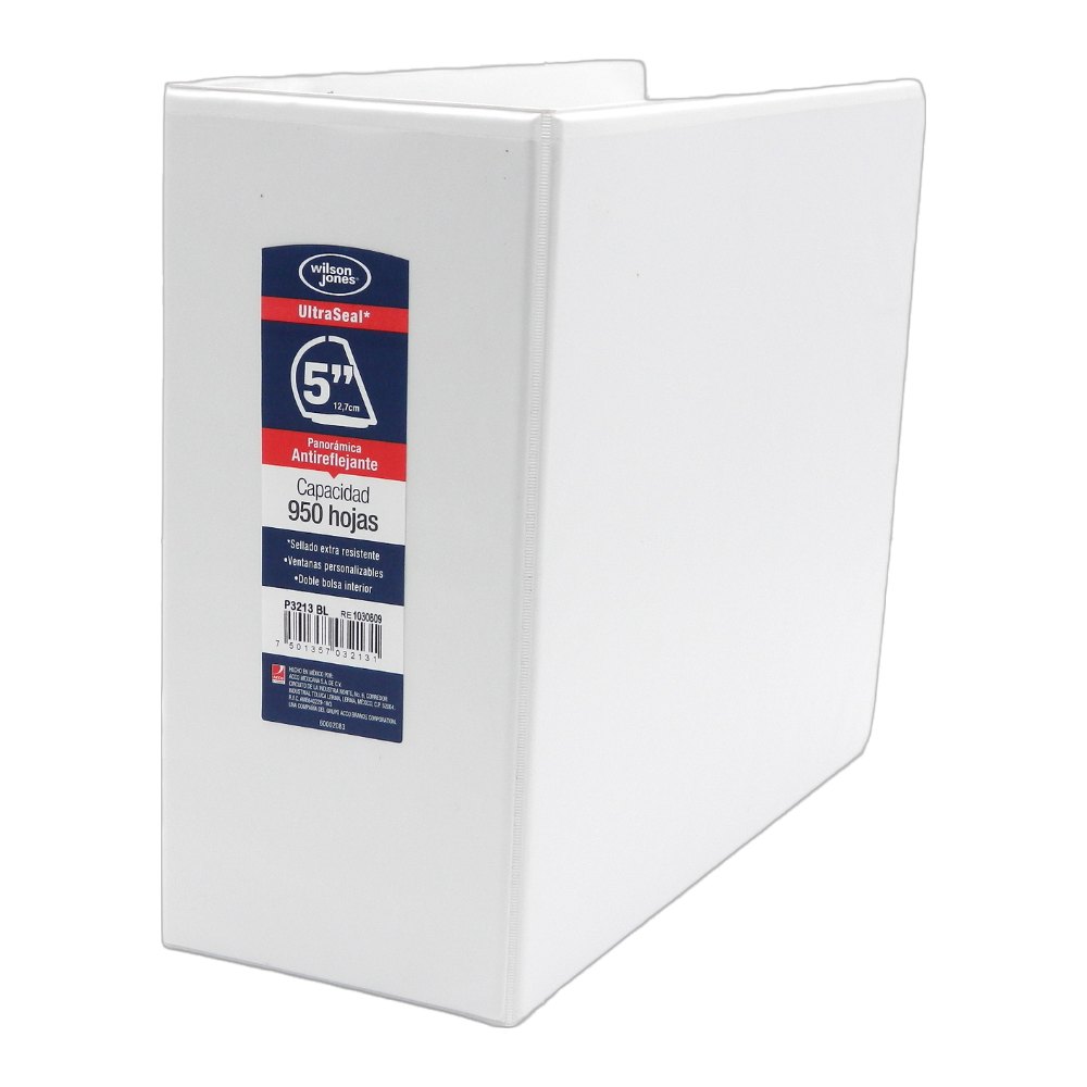 Carpeta Vinil "D" 5" Blanca Acco
