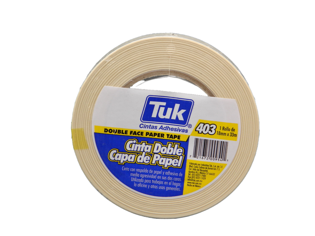 Cinta Doble Capa T-403 18 x 33 Tuk