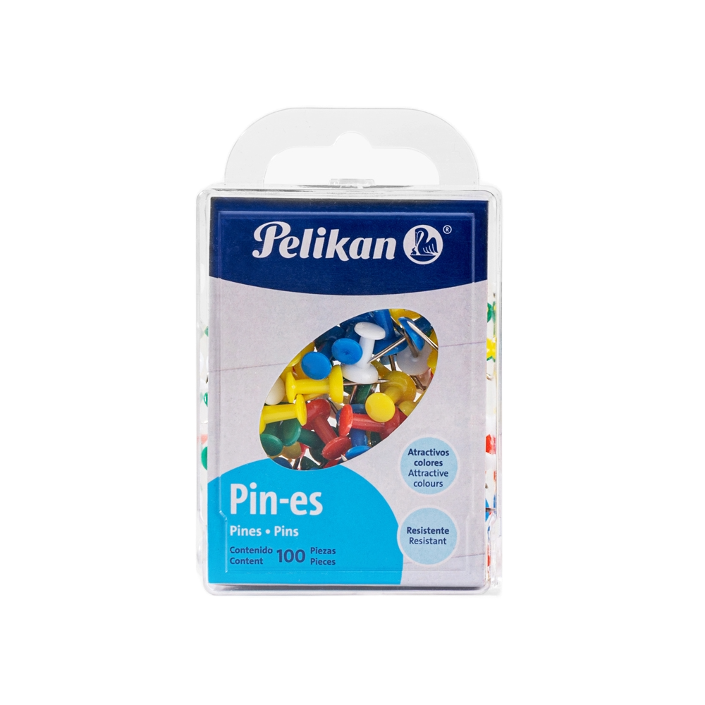 Pins C/ 100 pzs Pelikan