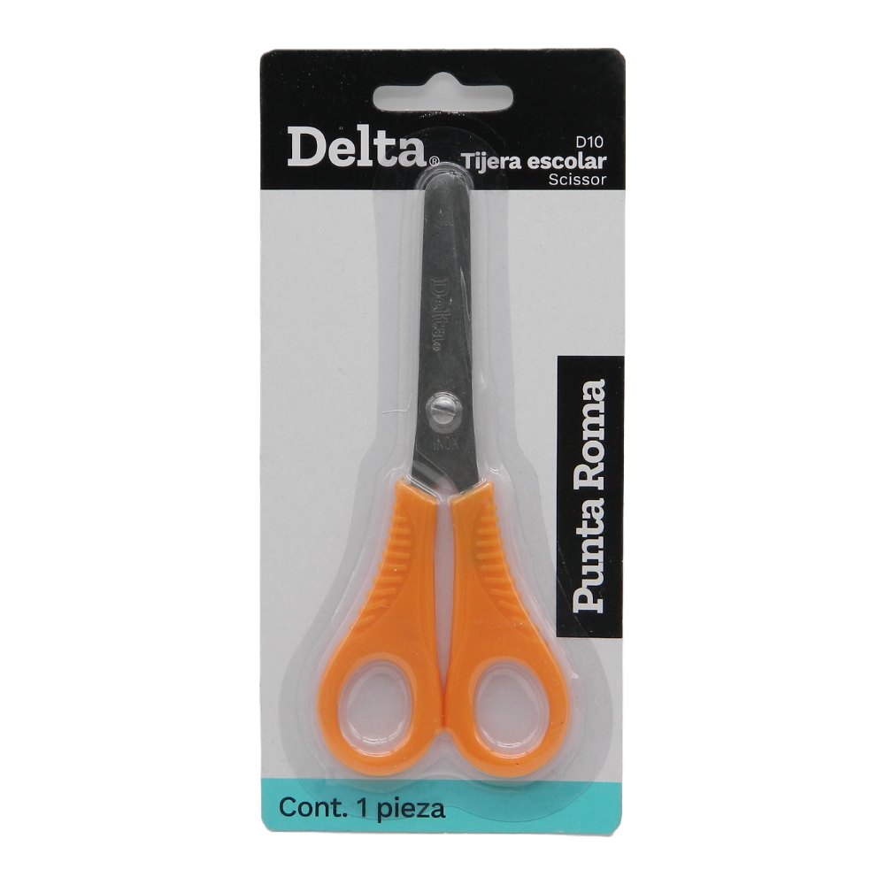 Tijera Escolar 5" Acero Inoxidable D10 Barrilito