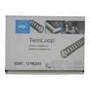 Arillo Metalico 1 1/4" Negro C/ 12 pzs Gbc
