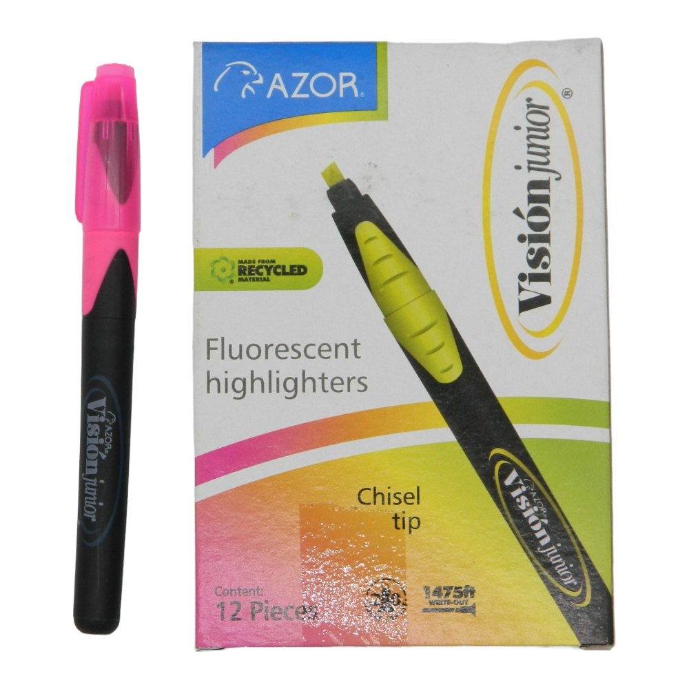 Marcatexto Vision Jr Rosa C/ 12 pzs Azor