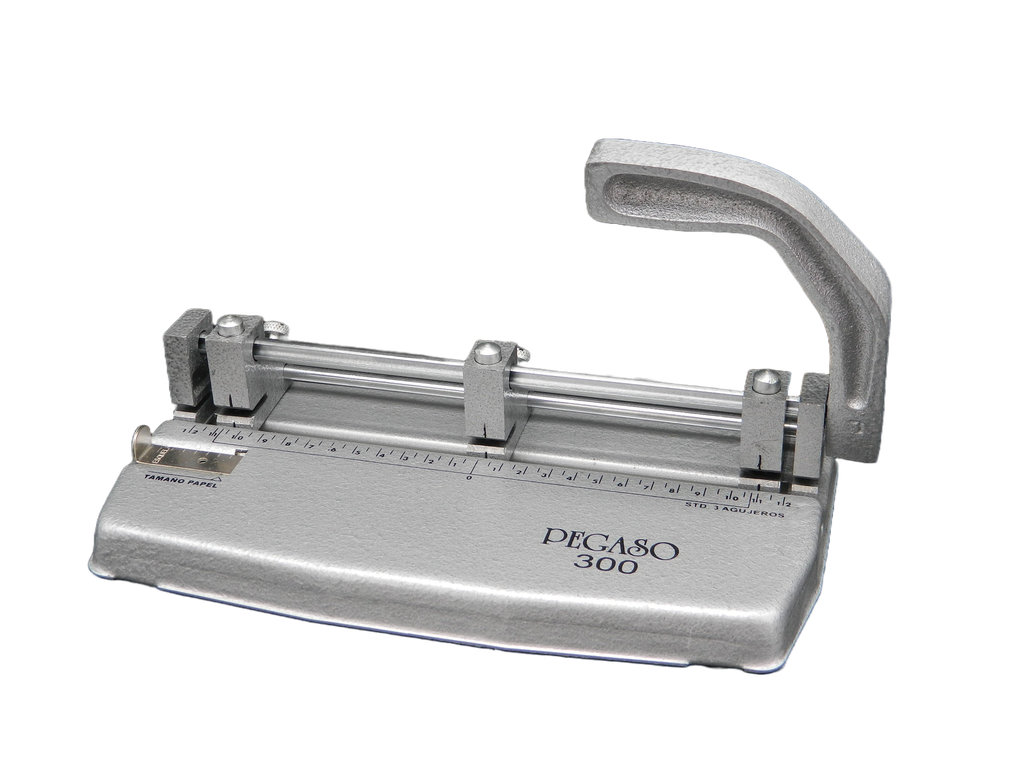 Perforadora Pegaso 3 Orificios Hierro Fundido 300 30 hjs Azor