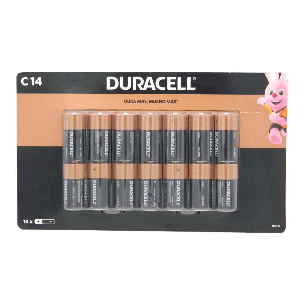 Pila Duracell C C/ 14 pzs