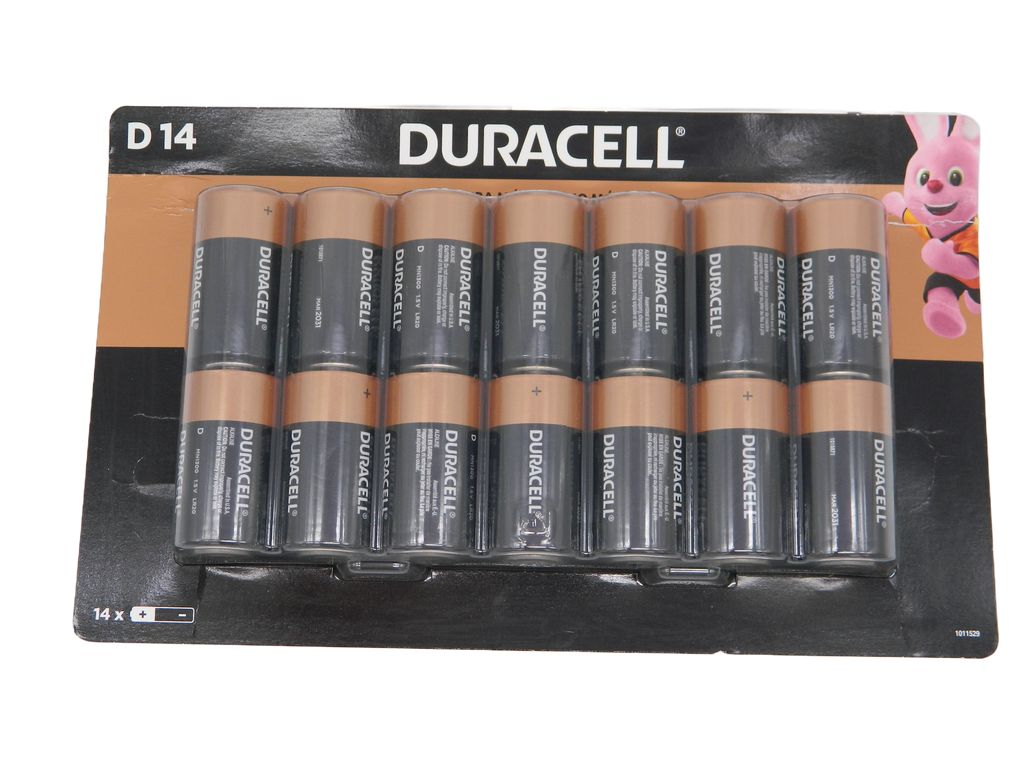 Pila Duracell D C/ 14 pzs