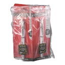 Pluma Uniball 0.8 mm P/ Fino Negro Vision Elite C/ 6 pzs UB-200 Azor