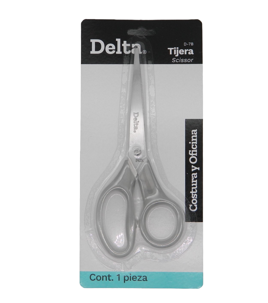 Tijera Acero Inoxidable Delta 7" Barrilito