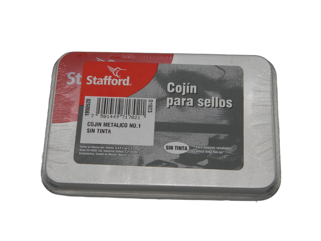 Cojin P/ Sello Metal #1 Azor