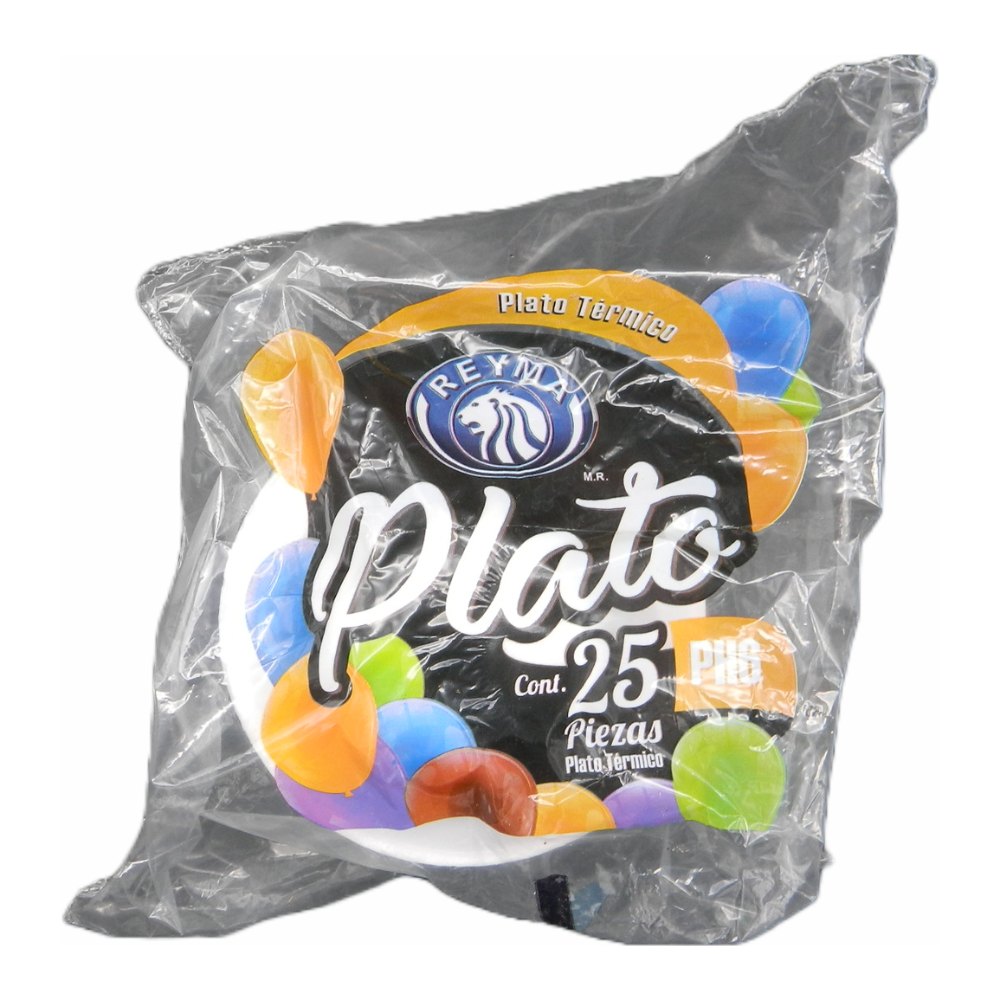 Plato Termico Hondo #6 C/ 25 pzs C/ 20 pqts Reyma