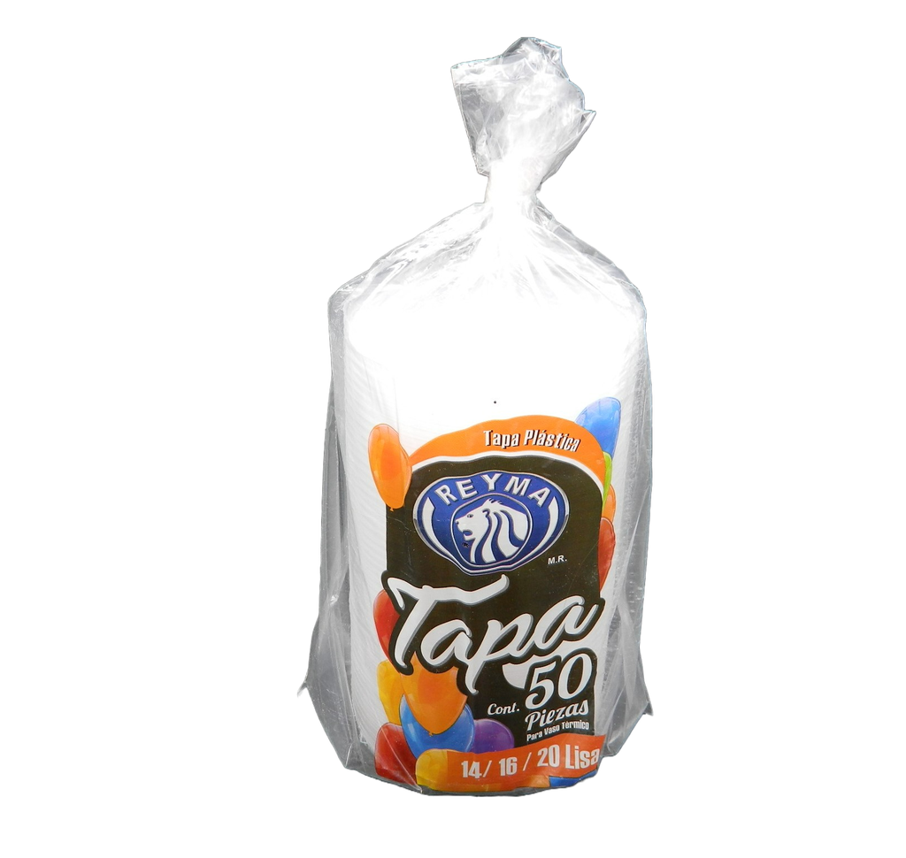 Tapa P/ Vaso Termico #10 C/ 50 pzs C/ 40 pqts Reyma